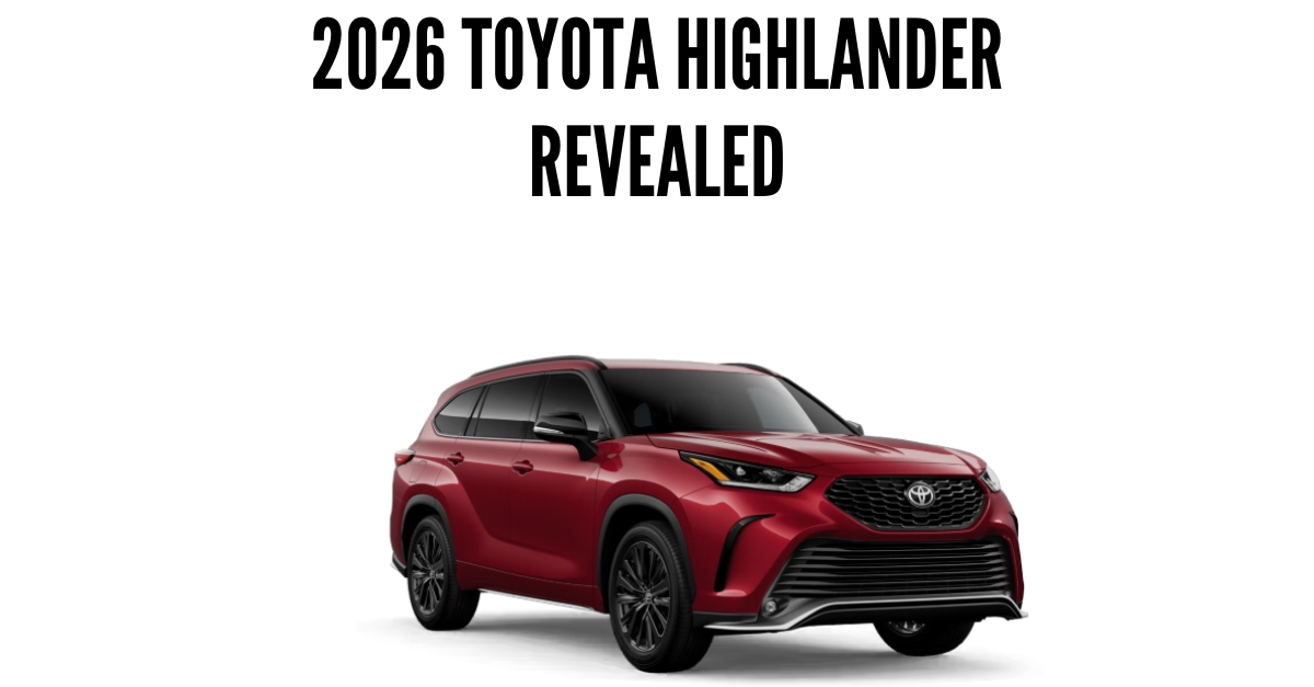 2026 Toyota Highlander