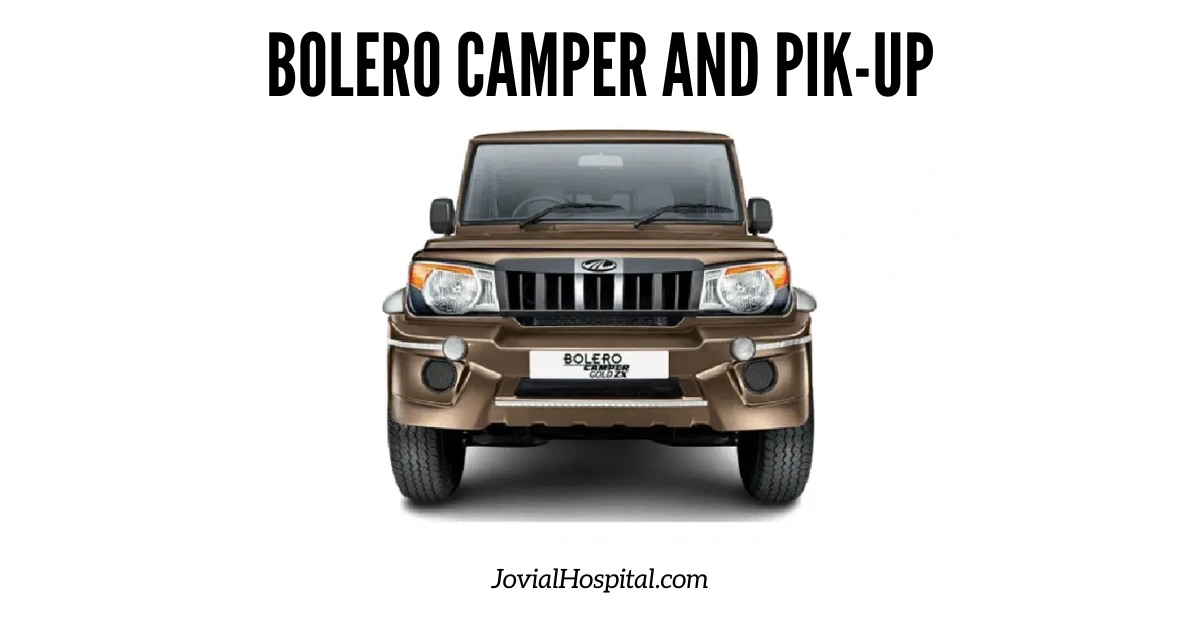 Bolero Camper and Bolero Pik-Up