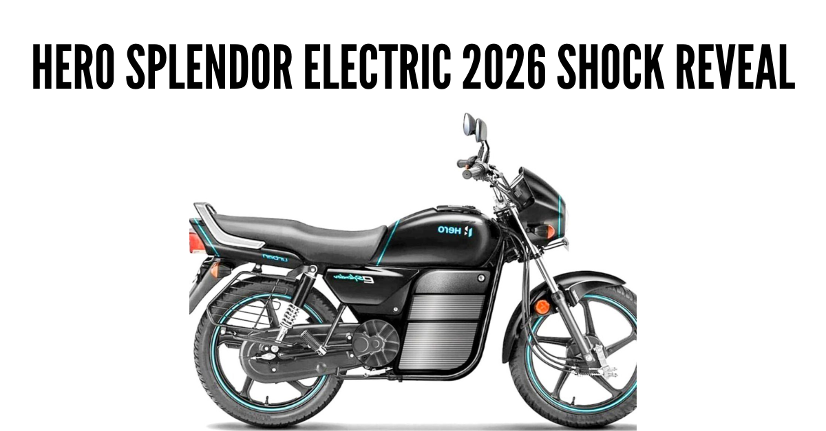 Hero Splendor Electric 2026
